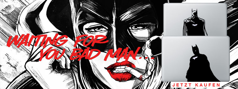 batman macbook sticker